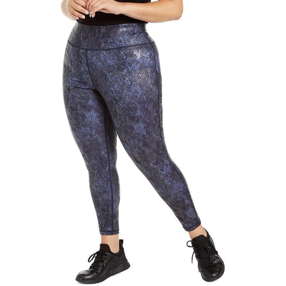 Ideology Womens Activewear Plus Size Python Print… - image 2